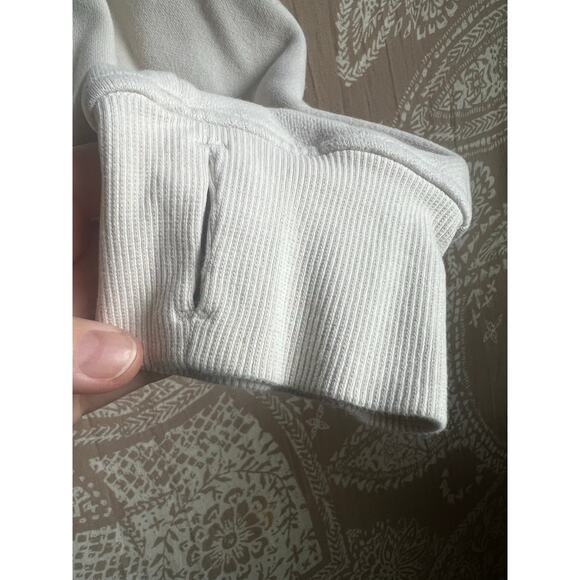 Lululemon Scuba Oversized Funnel Neck Half Zip in Cream - Picture 5 of 6